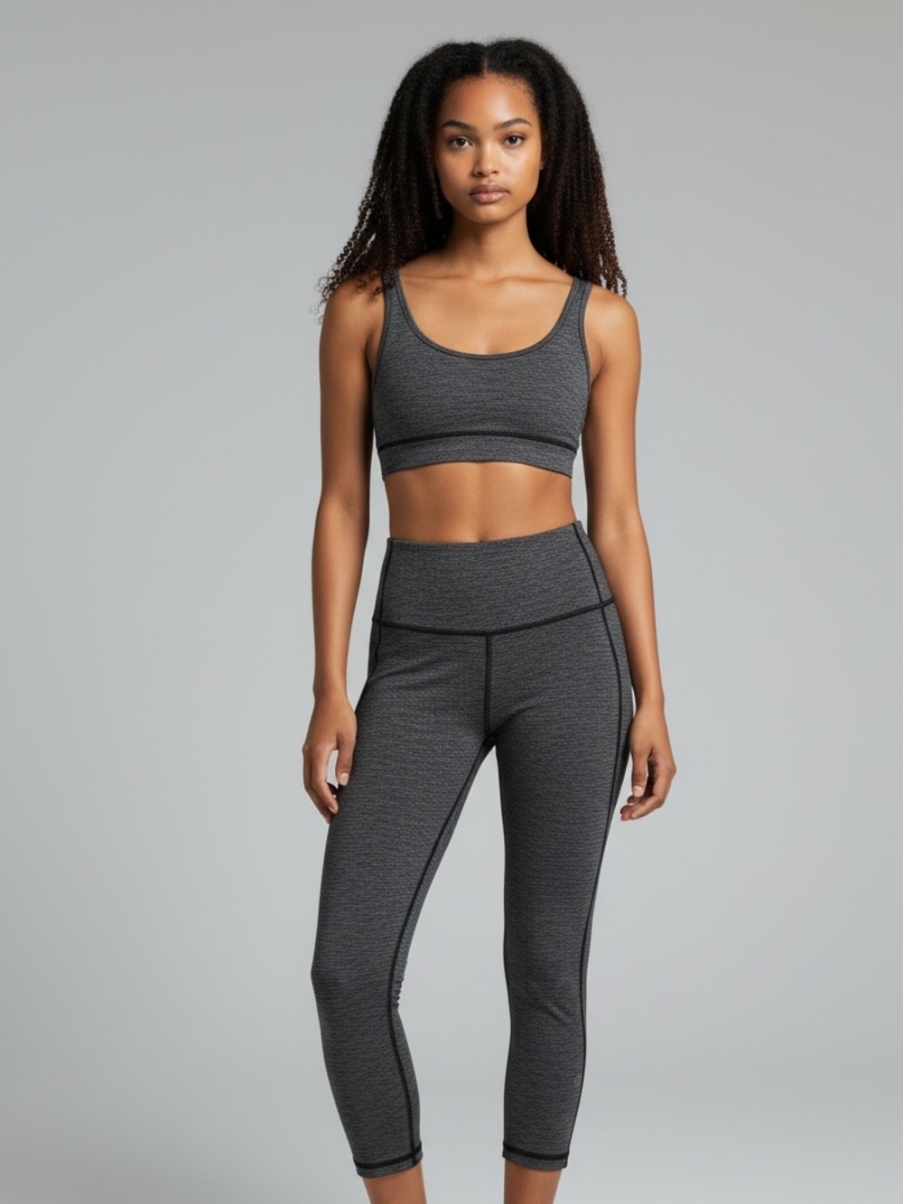 Lululemon Wunder Under Cotton Roll Down Leggings Wee Stripe Black Size 4